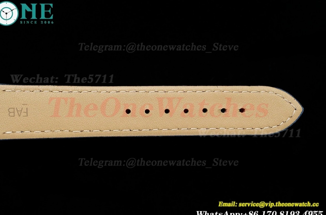 Dial Santos Quartz AF Blue LE Silver RG Dumont 0301